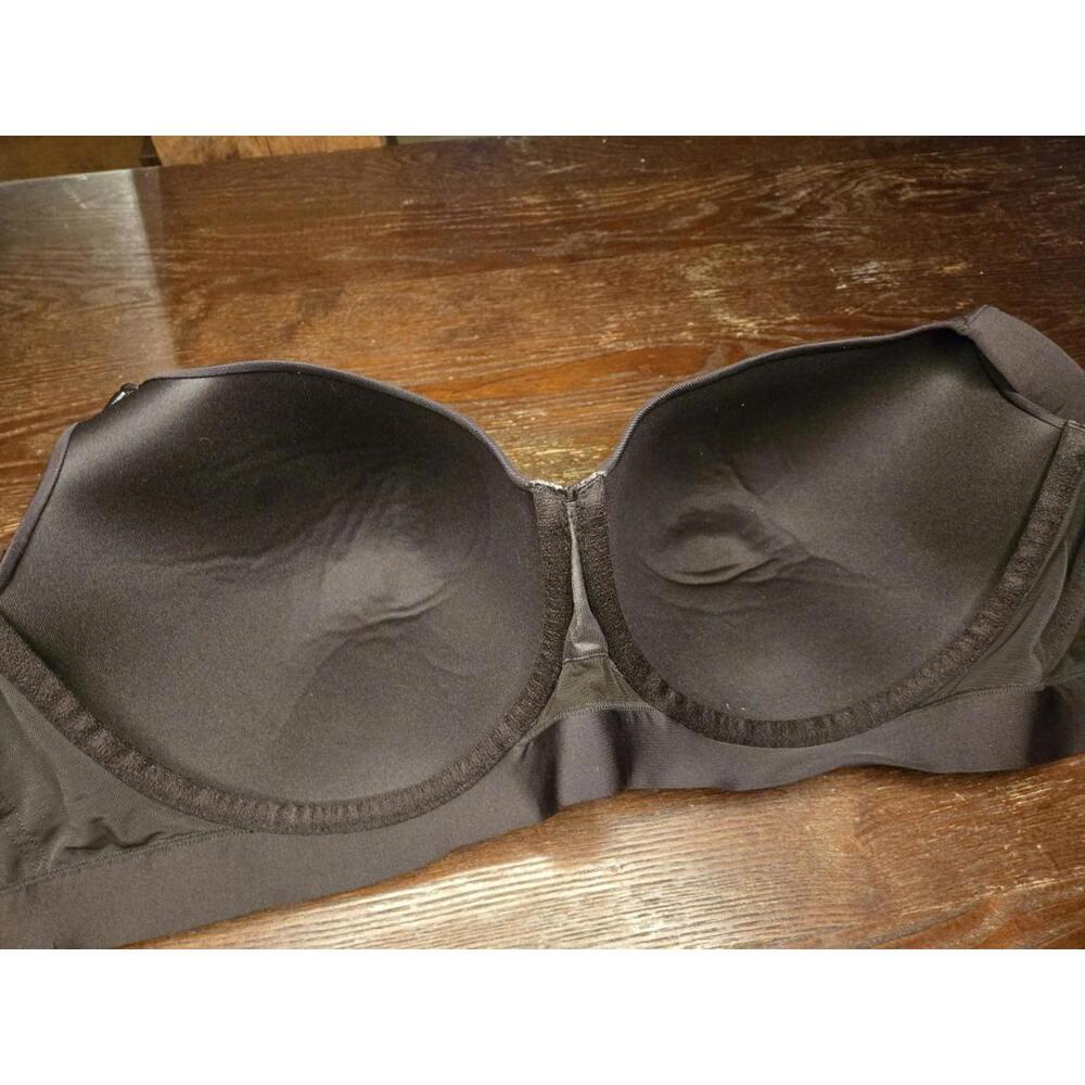 CACIQUE COMFORT BLISS LIGHTLY LINED UW BALCONETTE BRA Brown SZ 44DD NWT $48.95 - Picture 2 of 9